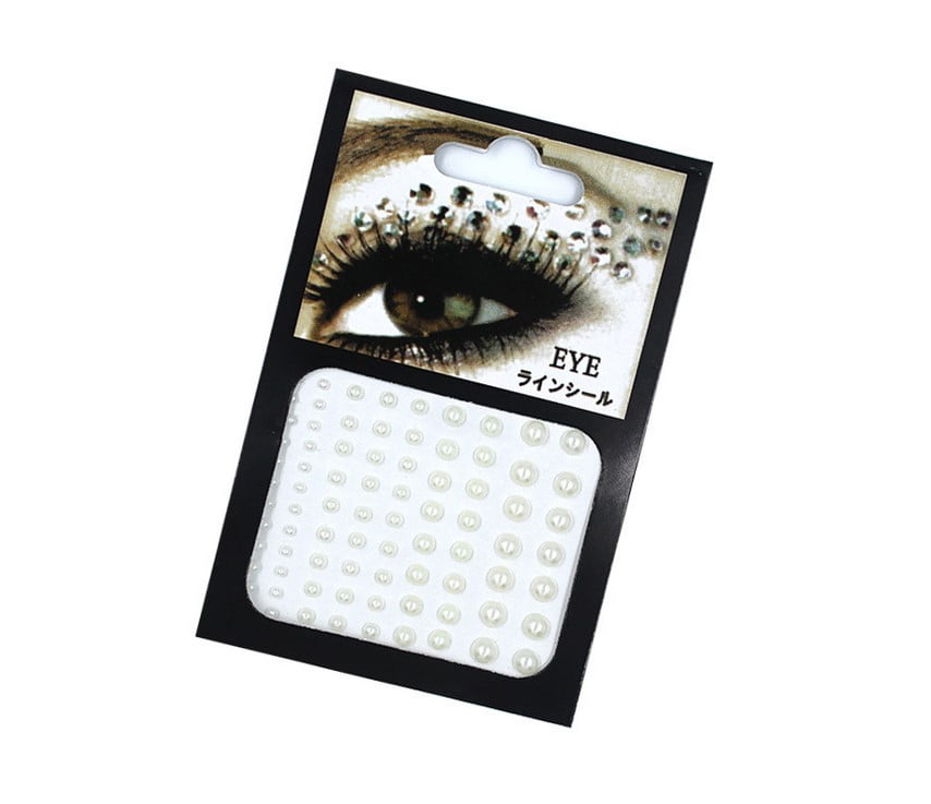8 Sheets Self-Adhesive Rhinestone DIY Face Jewels Stick on Eye Body Face  Gems Rhinestone Stickers Rhinestones for Makeup, Crafts and Nail Art
