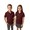 Burgundy, variant on Boys & Girls Dry fit shirts Navy Interlock Short Sleeve, Small| Performance School Uniform Polo 7–8 year Pack 2