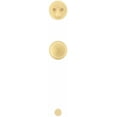 thumbnail image 5 of Kwikset 971Pskrdt Pismo Knob Keyed Entry Handleset Interior Pack - Brass, 5 of 7