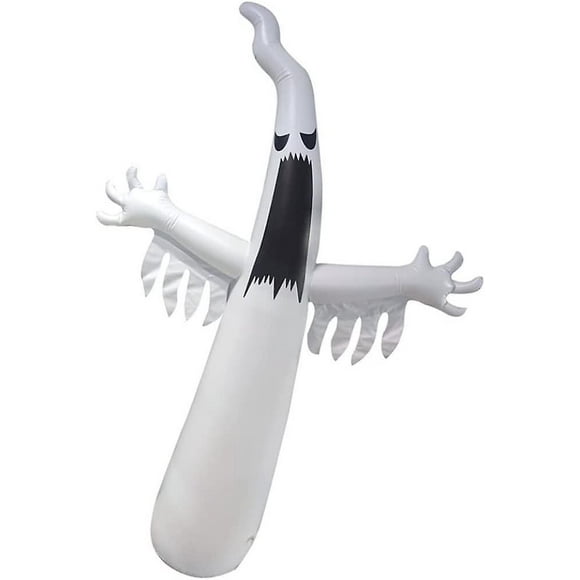 Halloween Inflatable Ghost Blow Up Scary Ghost Photo Props With Led Light (no Battery) Garden Decorations