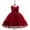 Wine, variant on Juslio Dresses for Girls Princess Kids Clothes Sleeveless Little Girl Dresses