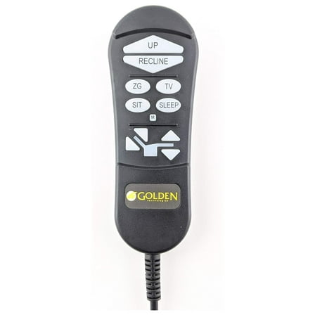 Golden Technologies and Ultra Comfort - Seat Lift Recliner Chair - Hand Control - 11 Button - 5 Pin Connector - ZKAD5