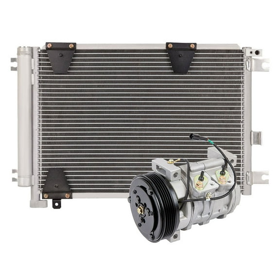 For Suzuki Vitara 1999-2003 AC Compressor w/ A/C Condenser & Drier - BuyAutoParts