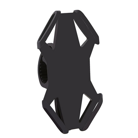 HEALEEP 1Set Bike Handlebar Phone Holder Universal Silicone Anti-Slip Motorcycle Bracket 5.3x2.9x1.4in