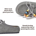 thumbnail image 4 of BERANMEY Cork Mules for Women Boho Slip-On Womens Mules with Memory Foam Comfort & Non-Slip Cork Sole Casual Indoor Outdoor Clogs for Women & Men, 4 of 7