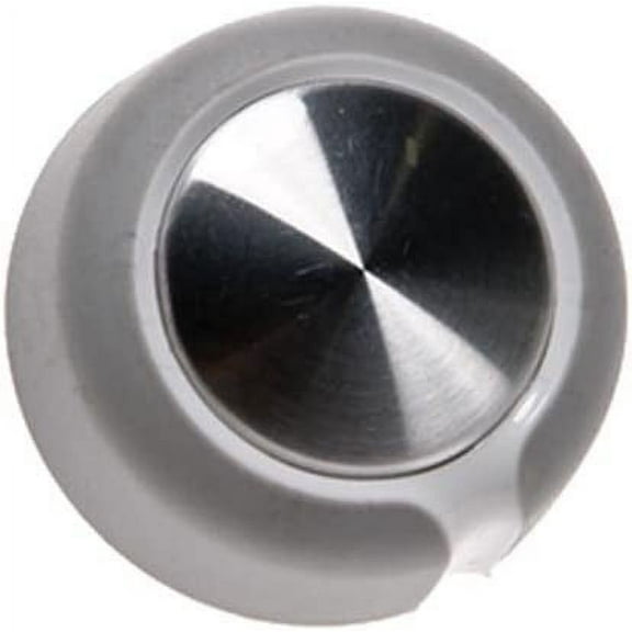 Whirlpool Genuine OEM WP8538957 Dryer Control Knob (Grey)