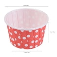 thumbnail image 2 of Sonew 100PCS Mini Cupcake Liners Paper Round Cake Baking Cups Muffin Cases Home Party Wedding,Round Cake Baking Cups, Muffin Cases Cup, 2 of 6