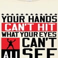 thumbnail image 3 of Muhammad Ali - Boxing Legend - Your Hands Can't Hit - Juniors Fitted Graphic T-Shirt, 3 of 5