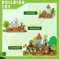 thumbnail image 6 of BRISTLIX 200PCS 0.8in Magnetic Building Blocks - Castle Theme STEM Toys for Kids 3+, Multicolor Learning Cubes for School & Home, Birthday Gift for Boys & Girls, 6 of 10