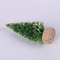 thumbnail image 6 of Norbi Mini Christmas Tree Set 12 Pcs Miniature Artificial Pine Trees Sisal Snow Frost Trees with Wood Base for Winter Snow Miniature Scenes DIY Crafts Xmas Holiday Home Tabletop Decor, 6 of 7