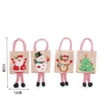 thumbnail image 3 of Party Decoration Toy Packaging Santa Claus Cute Tote bag with Feet Candy Bags Christmas Tote Bag Gift Bags D, 3 of 8