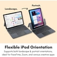 thumbnail image 5 of Macally iPad Air 13 Inch Case Keyboard (M3, 2025/M2, 2024) |iPad Pro 12.9 Keyboard Case (5/6th Gen) with Large Trackpad, Multi Angle View Stand Apple Pencil Holder, Backlit, Detachable, 5 of 7