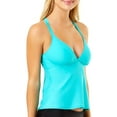 thumbnail image 2 of Women's Strappy Back Tankini Top, 2 of 6