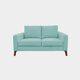 thumbnail image 1 of Love Seat Praga Curri Turqueza - DC Inlab Muebles Modelo D, 1 of 2