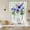 Green Blue, variant on Spring Easter Balloon Curtains 63 Inch Length for Living Room/Bedroom, Purple Floral Summer Botanical Ombre Rod Pocket Privacy Door Curtains Decorative Tie Up Shade for Window 52"x63"