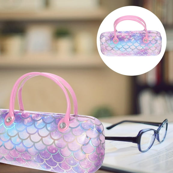 WRISTBIQUE Kids Hard Shell Glasses Case Protective Eyeglass Storage Box for Children 1 Piece