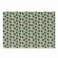 thumbnail image 1 of Tropical Cutting Board, Exotic Repetition with Toucan Bird Hibiscus Bird of Paradise and Monstera, Decorative Tempered Glass Cutting and Serving Board, in 3 Sizes, by Ambesonne, 1 of 2