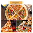 thumbnail image 3 of Rueda cortadora de pizza de acero inoxidable de primera calidad, cortadora de pizza súper afilada, cuchillo para pizza, cortadores de pizza para cocina y hogar, cortador de alimentos, 3 of 5