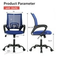 thumbnail image 3 of PayLessHere Home Ergonomic Office , Lumbar Support Armrest , Swivel for Adults (Pack of 2, Blue), 3 of 7