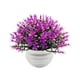 thumbnail image 5 of Flores falsas en maceta,Adorno de maceta con flores falsas para el interior del hogar,Dormitorio con planta falsa en maceta,estilo granja,Decoración de bonsái con plantas, 5 of 8