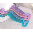 thumbnail image 4 of Cinturón de baño de silicona para frotar la espalda, toalla de lufa suave, exfoliante corporal, masaje para la ducha, limpieza corporal, correa de ducha para baño, 4 of 5