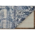 thumbnail image 4 of Feizy Eastfield Modern Abstract, Blue/Ivory, 2' x 3' Accent Rug Sheen Handmade Casual Distressed Floor Rug for Living room Bedroom, 4 of 8