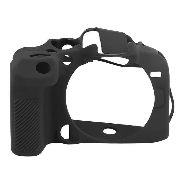 Silicone Camera Case Light Weight Soft Easy Carrying Camera Protective Cover for R10 Black