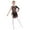 Brown, variant on Miutii Ice Figure Skating Dress for Girls Single Long Sleeve Color Block Rhythmic Gymnastics Leotard with Skirt Purple 8