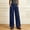Navy, variant on Msgweeeg Women Jeans Button Down Stretchy Pants for Women Solid Color Regular Fit High Waist Denim with Pockets for Beach, Vacation