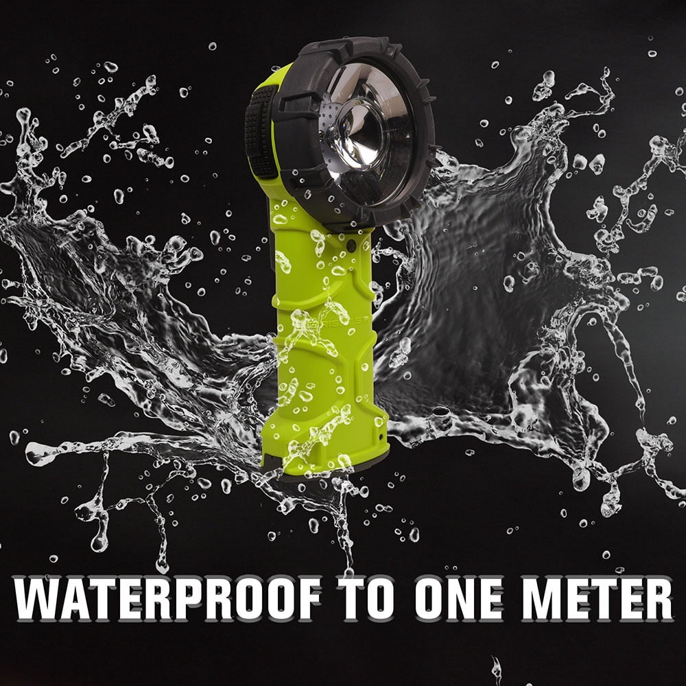 Koehler BrightStar Responder Pro Right-Angle Intrinsically Safe UL Certified LED Flashlight