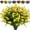 Yellow, variant on GRNSHTS 8/12/24 Bundles Artificial Flowers Fake Boxwood Shrubs UV Resistant No Fade Faux Greenery Faux Plastic Lotus for Home Garden Hanging Planter Indoor Porch Patio Office Wedding Decoration