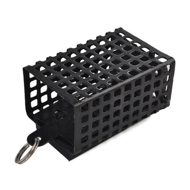 Lanceur d'Appâts de Pêche 30-100g avec Cage à Appâts en Fer, Outils de Pêche à Point Fixe, 40g