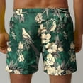 thumbnail image 5 of lkfuzj Mens Hawaiian Print Beach Shorts Drawstring Board Shorts With Pocket Swimming Quick Dry Trunks Surfing Shorts Loose Summer Swim Trunks Activewear Vocation Pant, 5 of 5