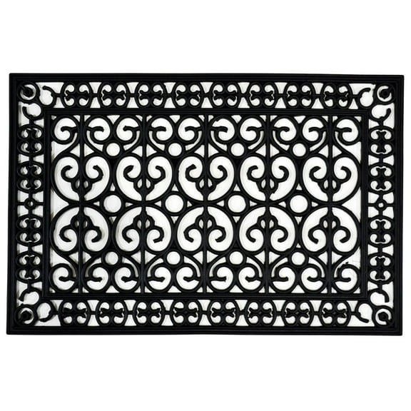 Imports D√©cor Rubber Doormat, 36 by 24-Inch, Cabrio