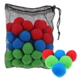 thumbnail image 1 of Juego de bolas de algodón para agua reutilizadas, bolas de algodón para piscinas, bolas de colores con bolsa de almacenamiento, 1 Juego, 1 of 7