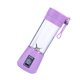thumbnail image 3 of Máquina exprimidora eléctrica portátil 380 ml multifunción USB batidora de jugo de frutas licuadora, púrpura Inevent HA4689-03B, 3 of 6