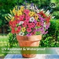 thumbnail image 4 of WE Artificial Flowers for Outdoor,No Fade Fake Plastic Flowers Faux Plants for Decoration Hanging Planters Indoor Outside Garden Porch Window Box Home Wedding Farmhouse, 4 of 7