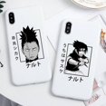 thumbnail image 2 of Anime Naruto Itachi Uchiha Sasuke Kakashi Phone Case For iphone 14 Plus 13 12 Mini 11 Pro Max XS X XS XR White CoverFor iphone14 Plus Gao Jinjia LED, 2 of 2