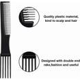 thumbnail image 3 of 3-Pack Styling Combs with Double-Ended Rake and Fork Prongs for Hair Lifting and Shaping, 3 of 5