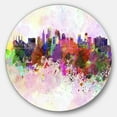 thumbnail image 2 of Designart - Disque Skyline de Kansas City, Impression d'Art en Métal, 2 of 4