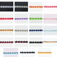 thumbnail image 2 of Altotux 3/4" 19 Colors Small Floral Embroidered Venice Lace Trim Guipure By 2 Yards (Red), 2 of 2