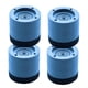 thumbnail image 3 of 4 almohadillas antivibración para lavadora y secadora que mantienen la lavadora silenciosa y estable. Azul 6cm, 3 of 9