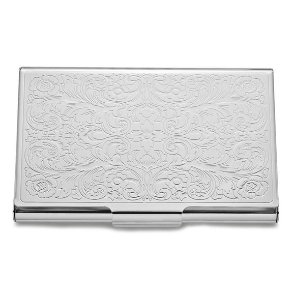 FB Jewels Silver-tone Card Case