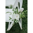 thumbnail image 4 of Zukuco 12 PCS Rose Artificial Flowers, Fake Roses Realistic Silk Roses with Single Stems, Faux Roses Bouquet for Wedding Centerpieces Halloween Party Home Table Decorations (White), 4 of 5