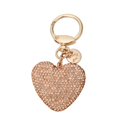 thumbnail image 1 of Hearth & Gear Encrusted Heart Keychain Encrusted Car Key Pendant Girls' Accessory Bag Heart, 1 of 7