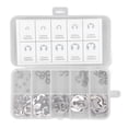 thumbnail image 4 of 120Pcs E Clip Circlips Bague de Retenue 304 Acier Inoxydable Assortiment Kit pour Roulement, 4 of 14