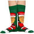 thumbnail image 3 of Adult Ugly Christmas Sweater Socks, 3 of 3