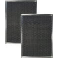 thumbnail image 1 of 10-13/16 x 16-1/4 x 3/32 Inches Range Hood Charcoal Carbon Grease Vent Hood Filter 2-Pack, 1 of 6