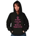 thumbnail image 4 of Keep Calm Walk Your Dog Pet Owner Hoodie Sweatshirt Women Men Brisco Brands S, 4 of 5
