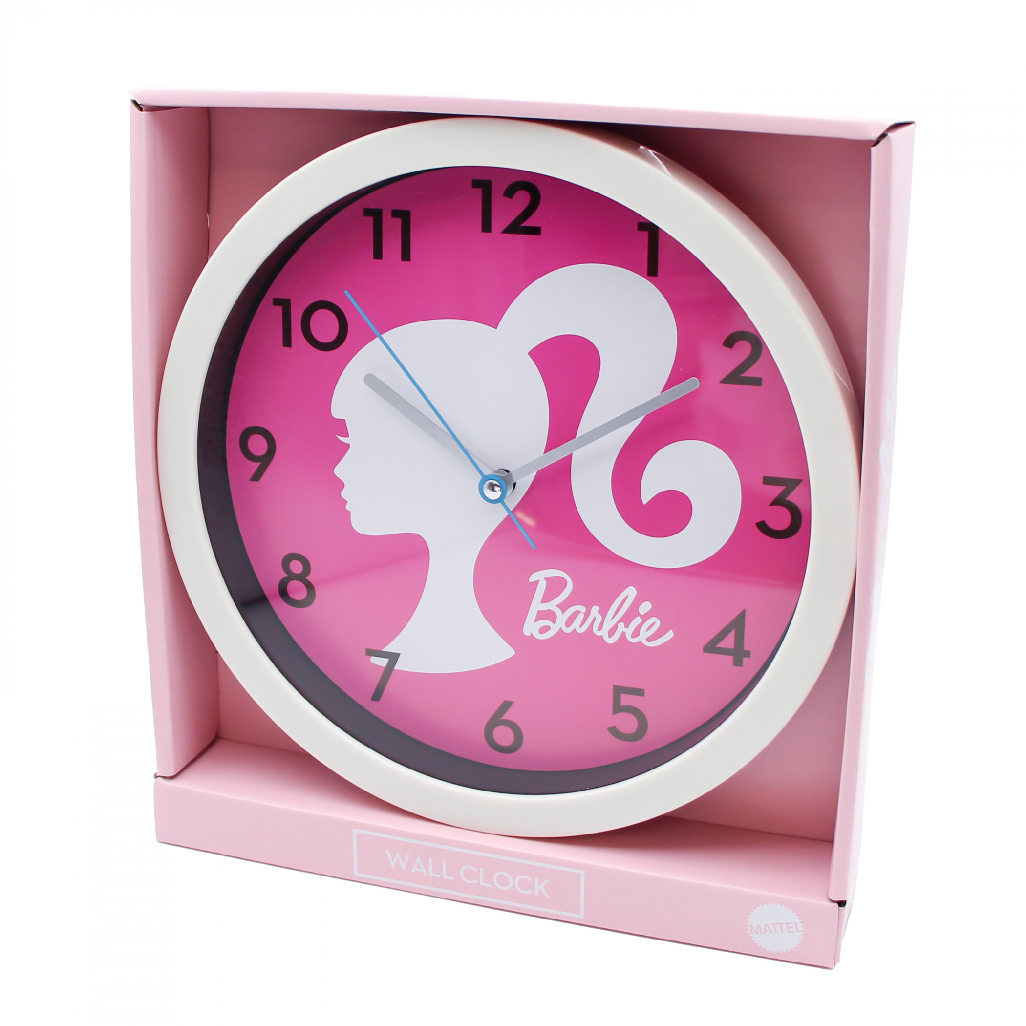 Officially Licensed Barbie Silhouette Logo 10-Inch Metal Wall 